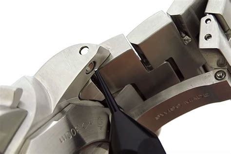 panerai quick change tool|Panerai watch strap adjustment.